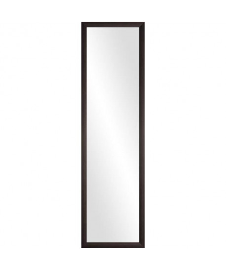 Miroir porte en plastique  35x125 cm  Marron