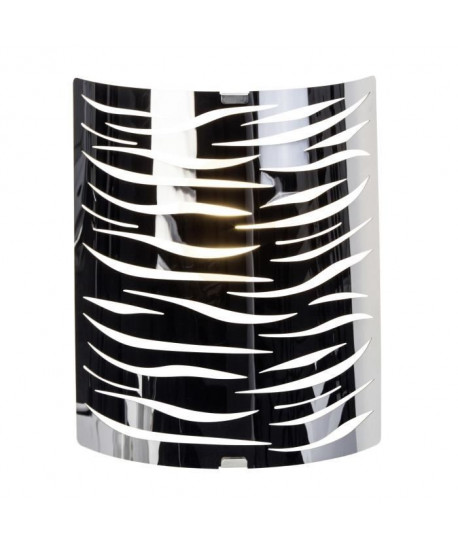 Applique murale Zebra E14 40W chrome