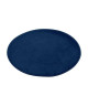 Tapis de bain rond microfibre Ř 60 cm Indigo