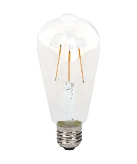 BRILLIANT Ampoule LED filament décorative style retro E27 4 W équivalence 40 W