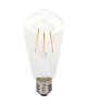 BRILLIANT Lot de 2 ampoules LED filament décorative style retro E27 4 W équivalent a 40 W