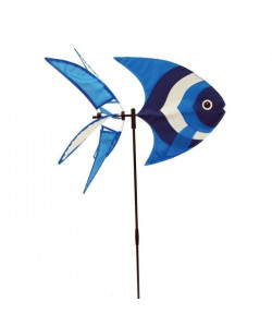 RHOMBUS Moulin a vent poisson bleu
