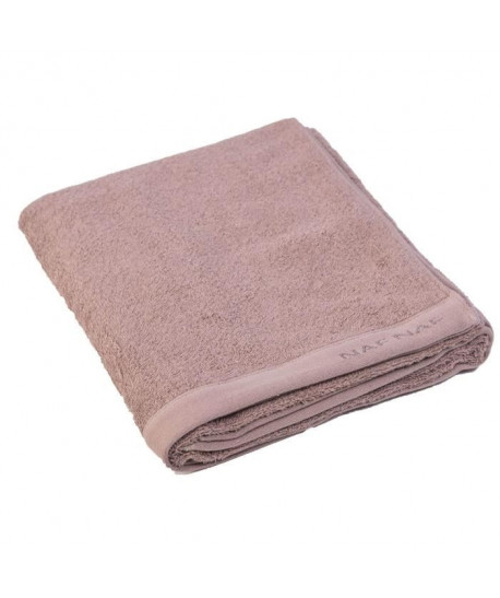 NAF NAF Drap de bain 100% coton Casual  100x150 cm  Marron vison