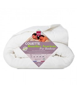 ABEIL Couette Légere AntiAcariens PUR BONHEUR 200x200 cm blanc