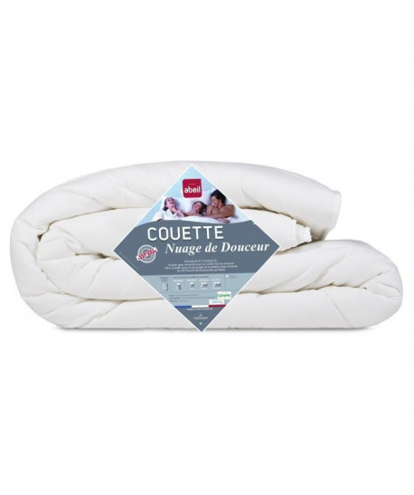 ABEIL Couette NUAGE de DOUCEUR 140x200 cm blanc