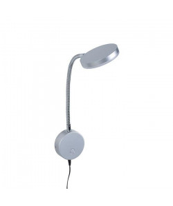 FINN Applique en métal LED  L 8,5 x 47,5 cm  Gris argenté