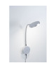 FINN Applique en métal LED  L 8,5 x 47,5 cm  Gris argenté