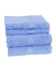 JULES CLARYSSE Lot de 2 serviettes50x100  2 draps de bain 70x140 cm ciel