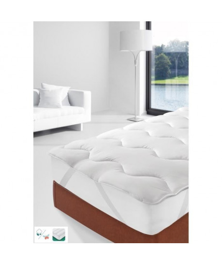 STIPI Protegematelas Matelassé Confort 4 Saisons 90x190200 cm blanc