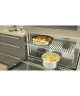 BACKEN Lot de 4 poeles en inox