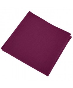 VENT DU SUD Lot de 12 serviettes de table YUCO  Violet cassis