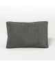 TODAY Coussin volant Chambray 100% coton 30x50 cm réglisse