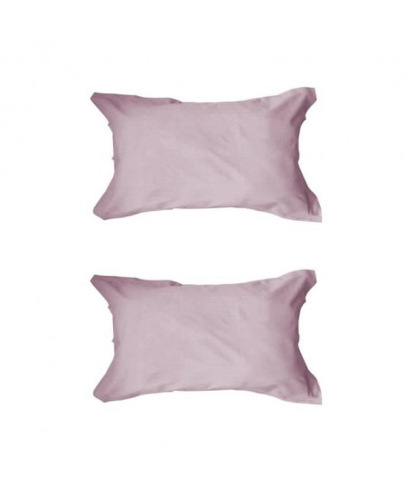 TODAY Lot de 2 taies d\'oreiller 50x70cm Poudre de Lila