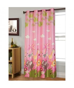 Rideau occultant enfant 140x260 cm rose