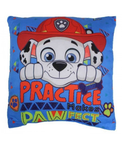 PAT PATROUILLE PAWFECT Coussin Microfibre 40x40 cm bleu