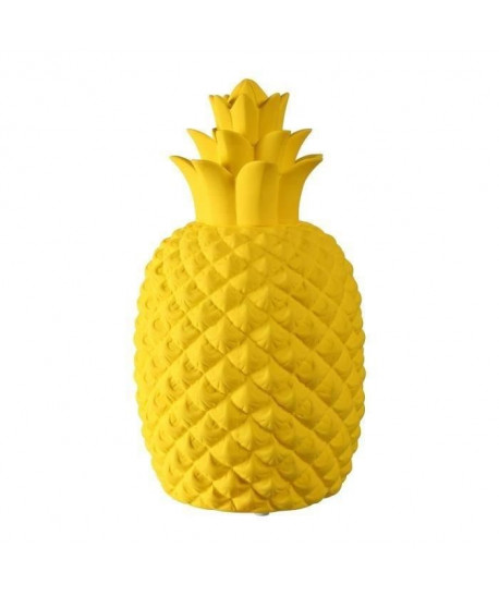 SEMA Lampe Porcelaine Ananas  Jaune