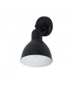 LEWIS Spot salle de bain 1 lumiere LED  L 17,5 x H 9,5 cm  Noir