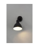 LEWIS Spot salle de bain 1 lumiere LED  L 17,5 x H 9,5 cm  Noir