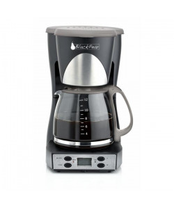 BLACK PEAR BCM 950 Cafetiere programmable 10/12 tasses 1000W