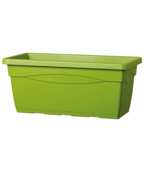 DEROMA Jardiniere Salisburgo  80x38,5x33,5  60l  Vert olive