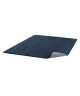 Tapis de salon design Wooly 120x170 cm bleu