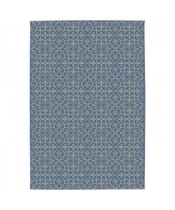 CARLTON Tapis de salon Relax 160 X 230 cm Bleu