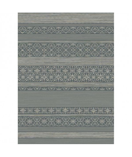 MANDARIN Tapis 160x230cm Gris falaise Rayure