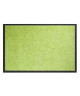 Tapis d?entrée TWISTER  Vert citron  40x60 cm  Support vinyl antidérapant