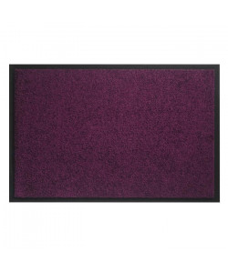 Tapis d?entrée TWISTER  Violet  40x60 cm  Support vinyl antidérapant