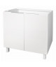 POP Caisson bas de cuisine L 80 cm  Blanc brillant