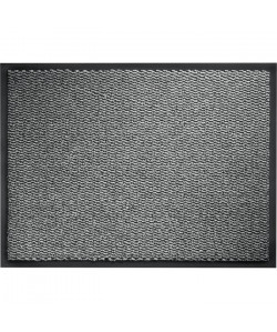 Tapis d\'entrée a motifs  80x120 cm  Style Classique  Coloris gris