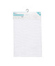 Tapis de bain  Microfibre  Blanc  50 x 80 cm