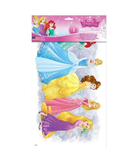 ROOMMATES Stickers repositionnables DISNEY PRINCESSES  44x25cm