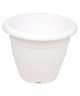 HOMEA Pot de fleur rond Ř 50cm  Blanc