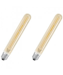 OSRAM Lot de 2 Ampoules LED E27 tube vintage édition 1906 4 W équivalent a 35 W blanc chaud