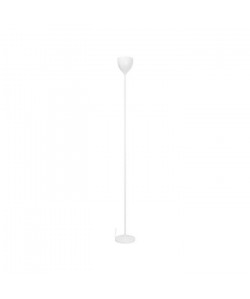 Lampadaire droit  vasque PVC  Blanc   H 181 cm  Ř 20 cm