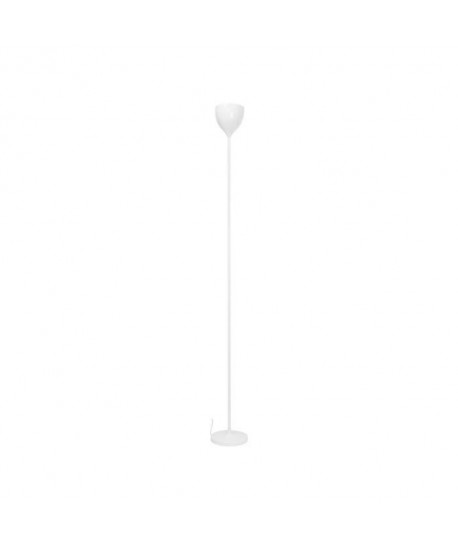 Lampadaire droit  vasque PVC  Blanc   H 181 cm  Ř 20 cm