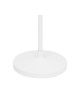 Lampadaire droit  vasque PVC  Blanc   H 181 cm  Ř 20 cm