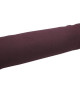 Boudin de porte 100% coton uni  90x10 cm  Violet aubergine