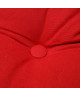 Tete de lit coussin 100% coton uni  50x70 cm  Rouge