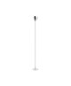 Lampadaire droit finition chromé  vasque PCV  H 181 cm  Ř 20 cm