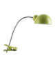 Lampe pince de bureau Quincy E14 40W vert