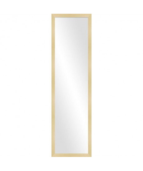 Miroir porte en plastique  35x125 cm  Blanc naturel